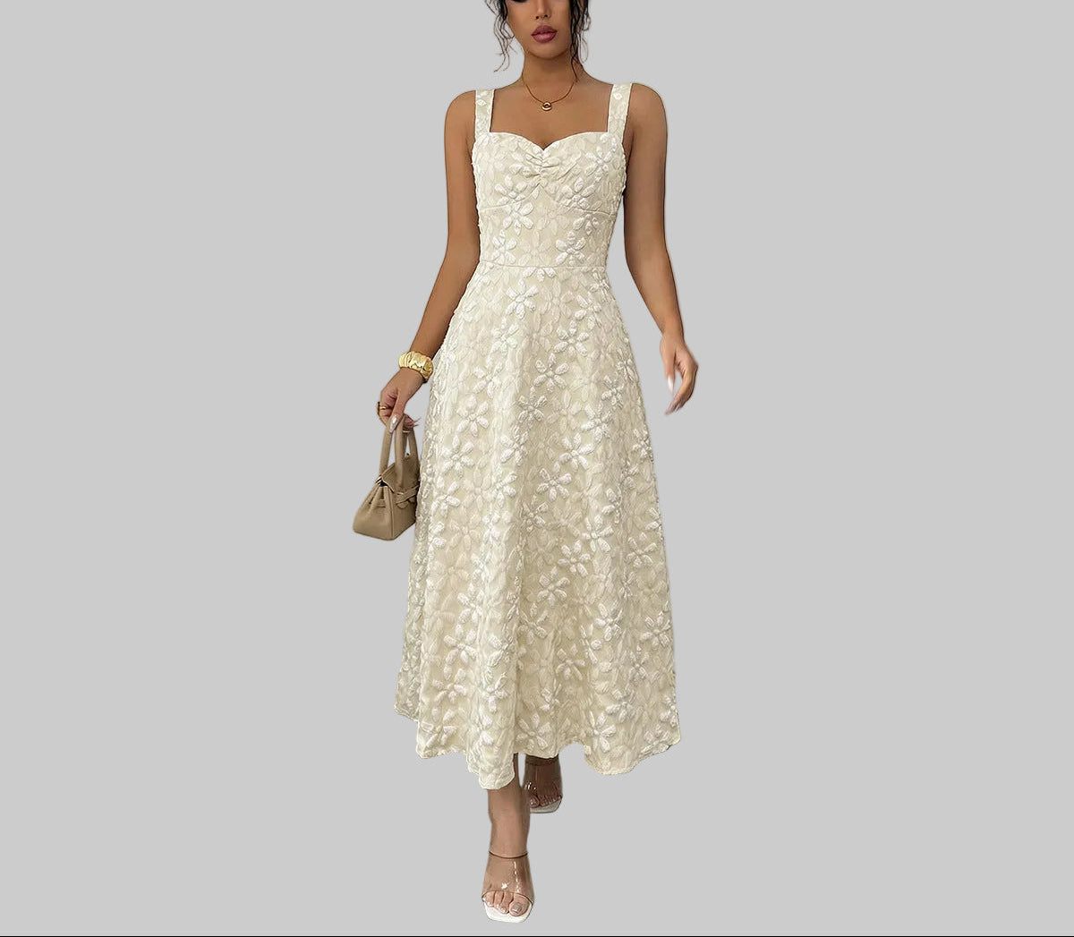 Vestido Jardín de Perlas