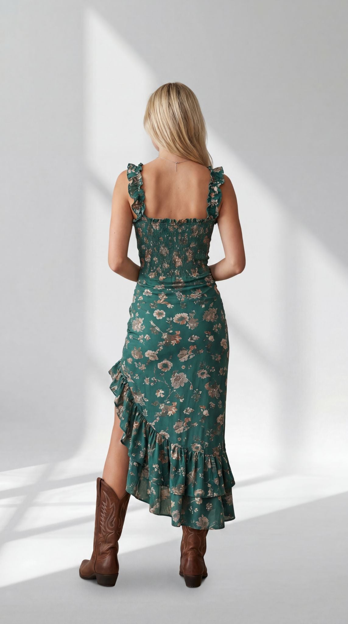 Carla || Vestido elegante de flores