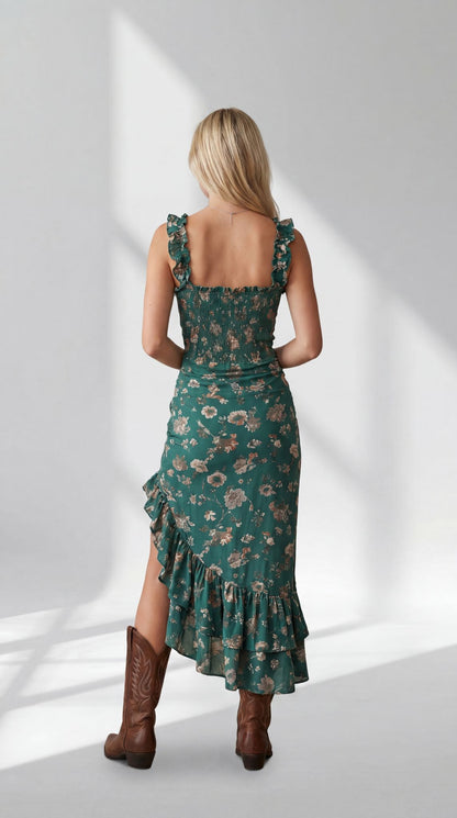 Carla || Vestido elegante de flores